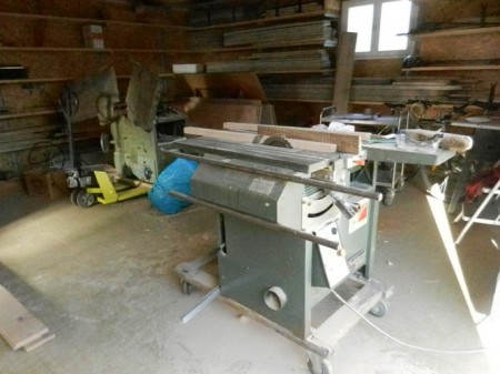 Sciage et récup de sciure