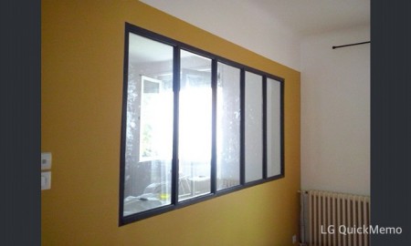 Verrière (cadre en bois)