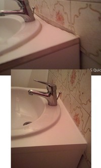 Réfection d'un évier